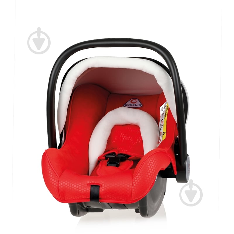 Автокресло Capsula BB0+ (0+) красный - фото 1