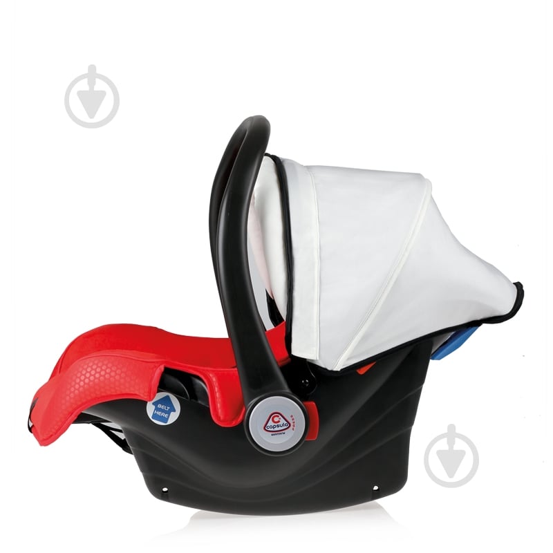 Автокресло Capsula BB0+ (0+) красный - фото 2