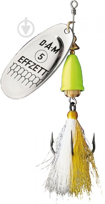 Блесна DAM Effzett Executor 3 г silver lemon - фото 1