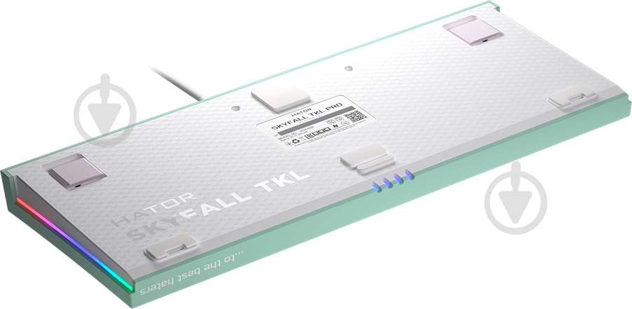 Клавиатура игровая Hator Skyfall (HTK-659) TKL PRO mint - фото 5
