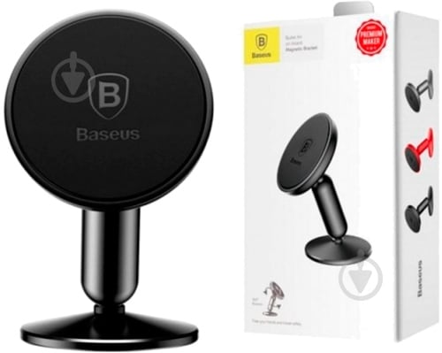 Автотримач BASEUS Bullet An on-board Magnetic Bracket Black (SUYZD-01) - фото 4 Автотримач BASEUS Bullet An on-board Magnetic Bracket Black (SUYZD-01) - фото 4