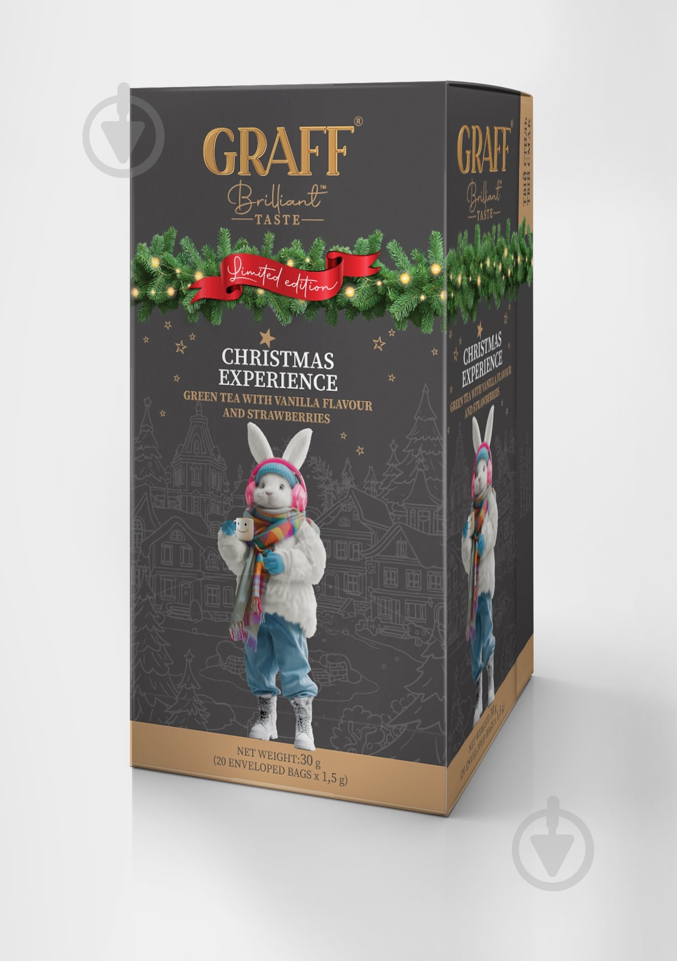ᐉ Чай зеленый Graff Christmas experience 20 шт. 36 г • Купить в