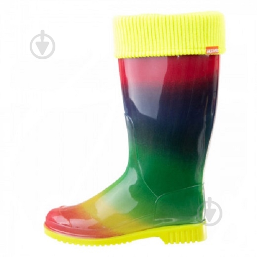 Сапоги резиновые Alisa Line Радуга р.37 А201 разноцветный - фото 2