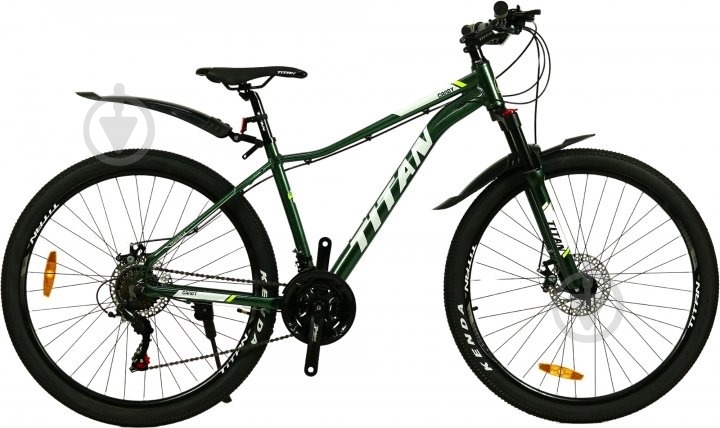 Велосипед Titan 27,5" 15"(38 см) Candy 27TWA-003594 зеленый - фото 1