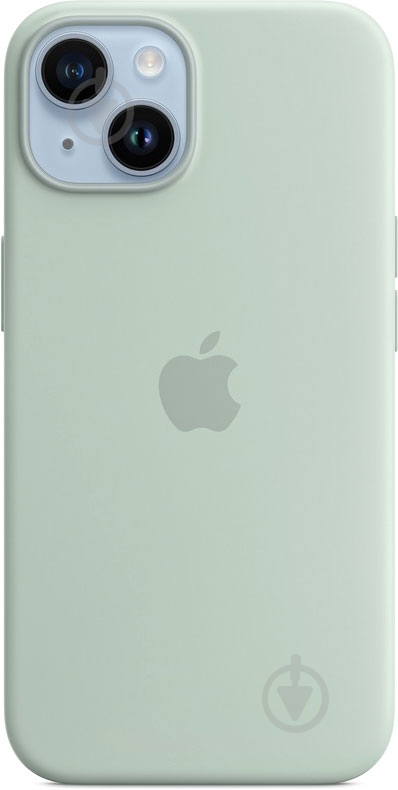 Чохол Apple Silicone Case with MagSafe для iPhone 14 succulent (MPT13ZE/A) - фото 1