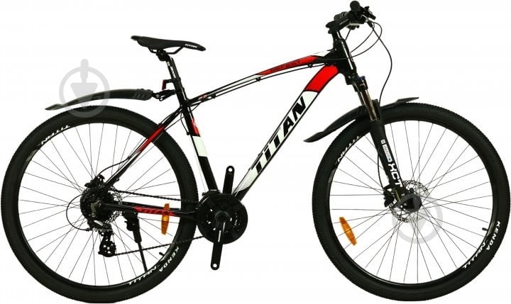 Велосипед Titan 29" 20"(51 см) Gefest 29TWA-003627 черный - фото 1