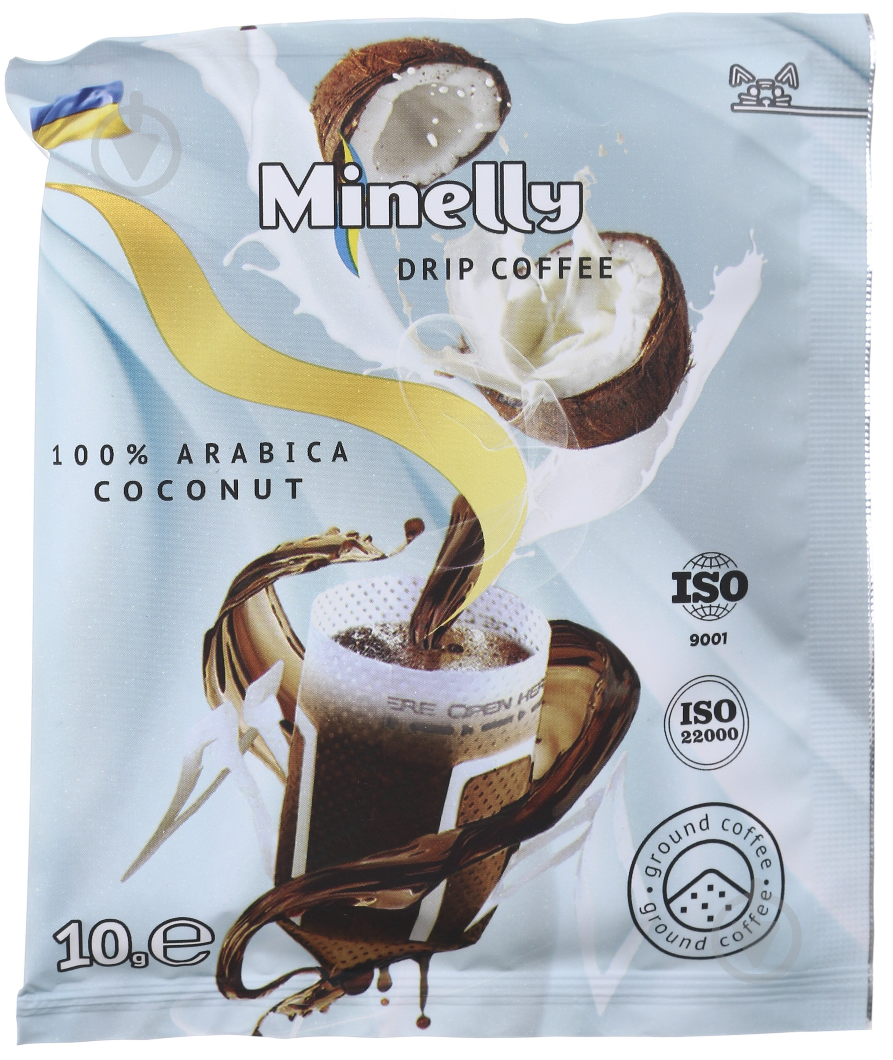 Дрип-кофе MINELLI COCONUT 10 г - фото 1