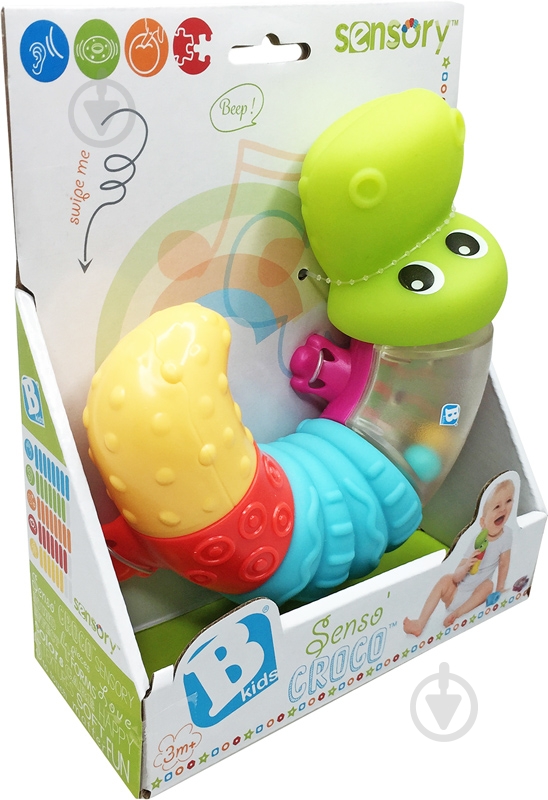 Игрушка развивающая Sensory Кроко 005179S - фото 1 Игрушка развивающая Sensory Кроко 005179S - фото 1