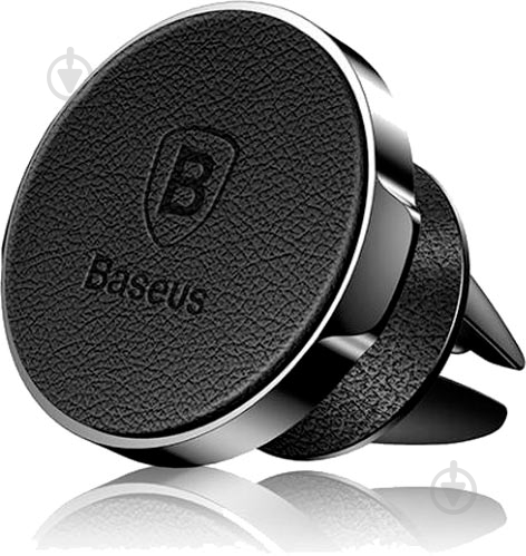 Автодержатель Small Ears Series Air Outlet Magnetic Bracket (SUER-E01) BASEUS черный - фото 2