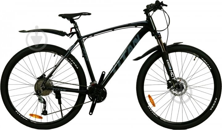 Велосипед Titan 29" 21"(53 см) Zevs 29TWA-003605 черный - фото 1 Велосипед Titan 29" 21"(53 см) Zevs 29TWA-003605 черный - фото 1