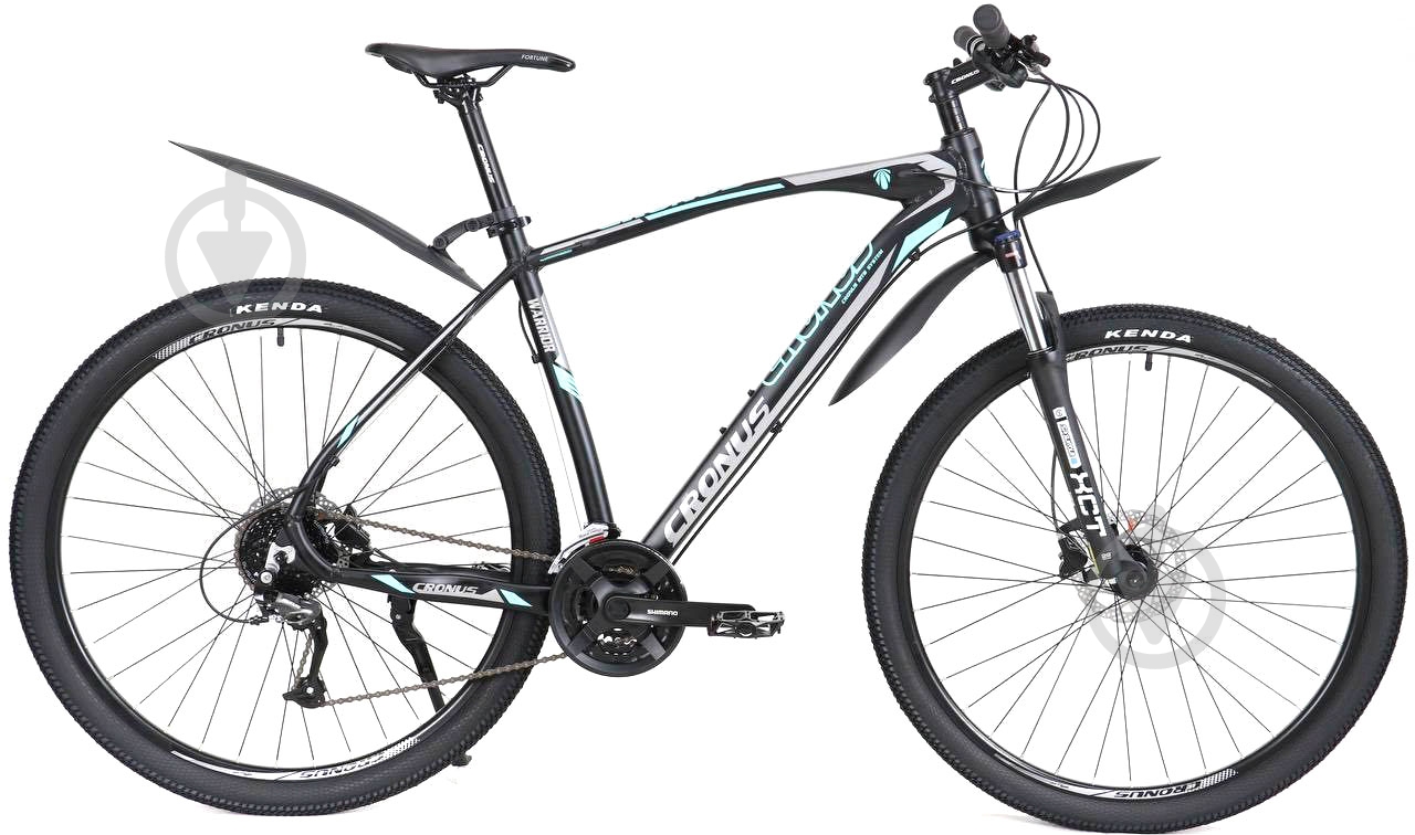 Велосипед Cronus 29" 21"(53 см) Warrior 29CRN-003430 черный - фото 1 Велосипед Cronus 29" 21"(53 см) Warrior 29CRN-003430 черный - фото 1