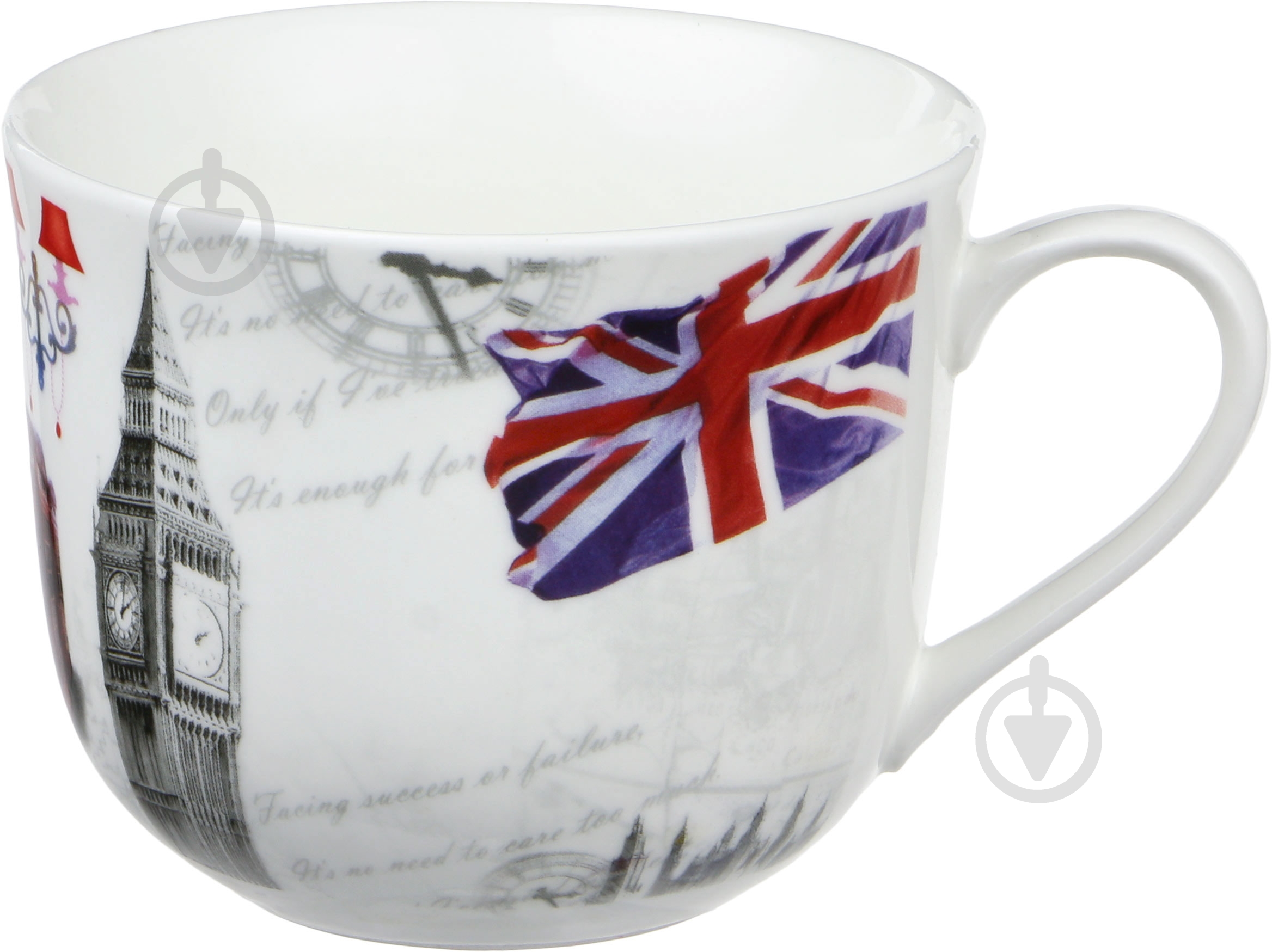 Чашка с блюдцем Город 450 мл 923-001 - фото 3 Чашка с блюдцем Город 450 мл 923-001 - фото 3