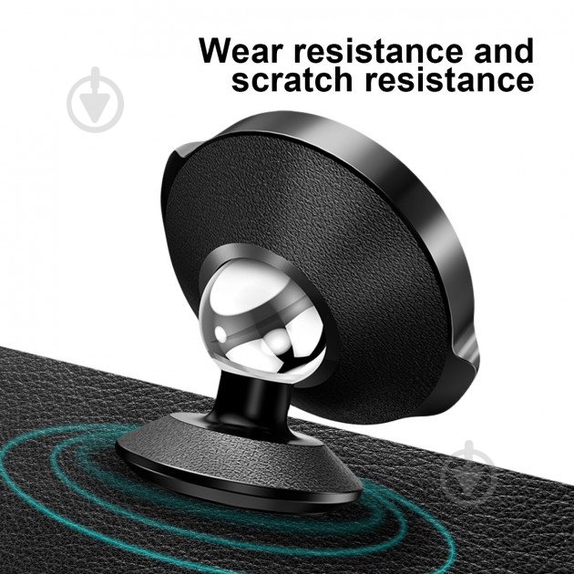 Автодержатель Magnetic Vertical Leather type BASEUS SUER-F01 черный - фото 9 Автодержатель Magnetic Vertical Leather type BASEUS SUER-F01 черный - фото 9