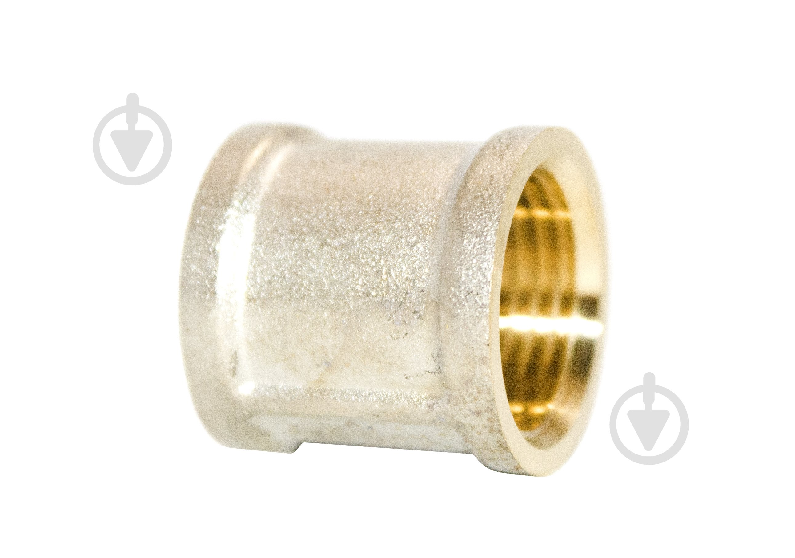 Муфта соединительная ВВ 1/2" никель Премиум - фото 1