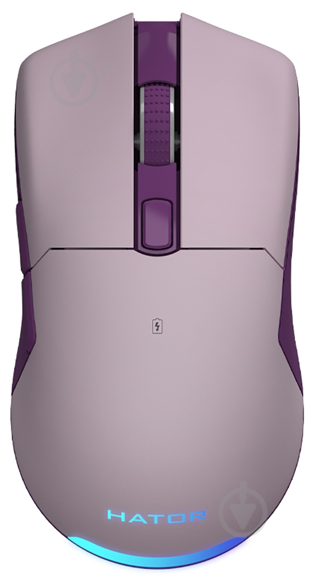 Мышка беспроводная Hator Pulsar Wireless lilac (HTM-317) - фото 1
