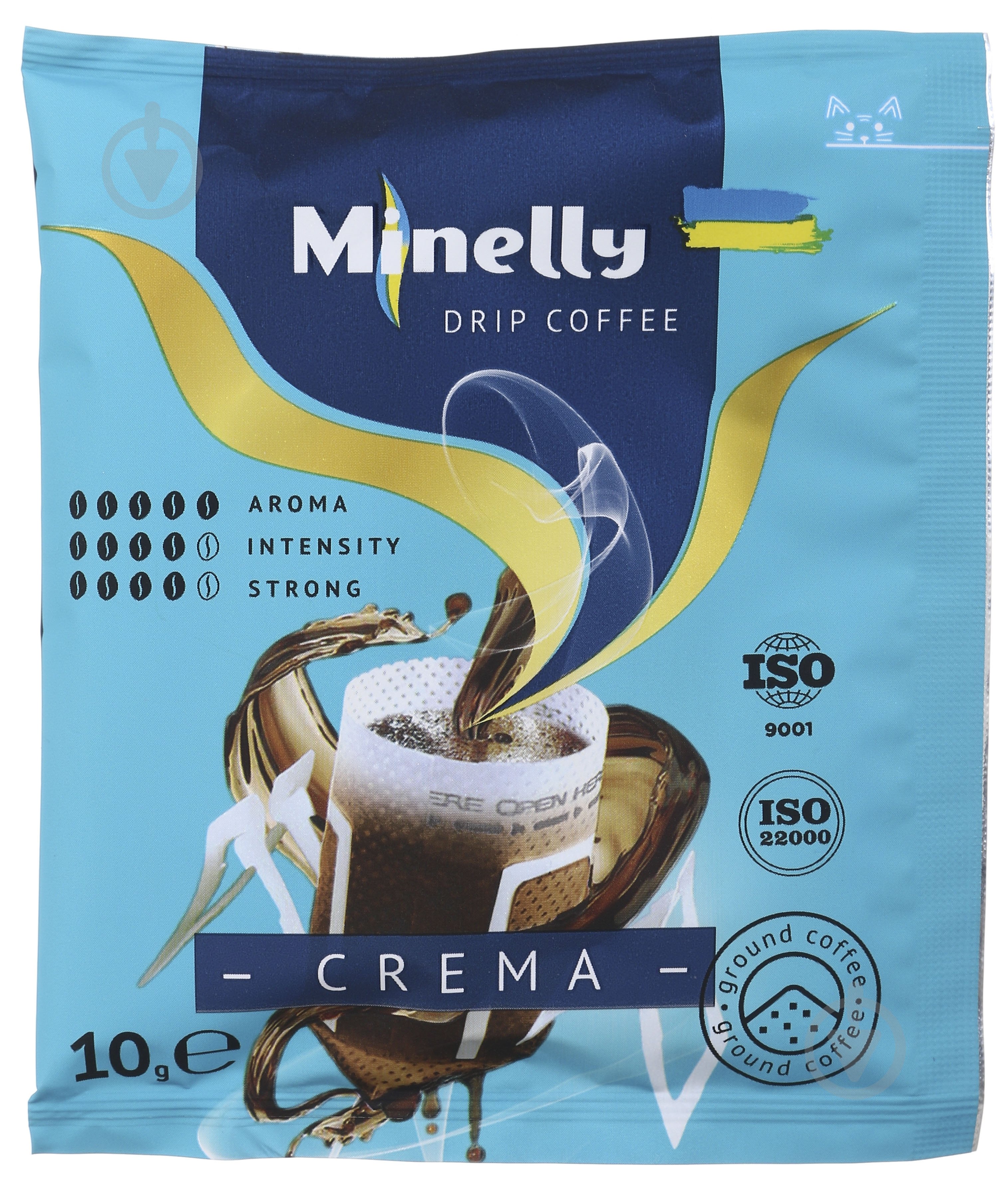 Дрип-кофе MINELLI CREMA 10 г - фото 1