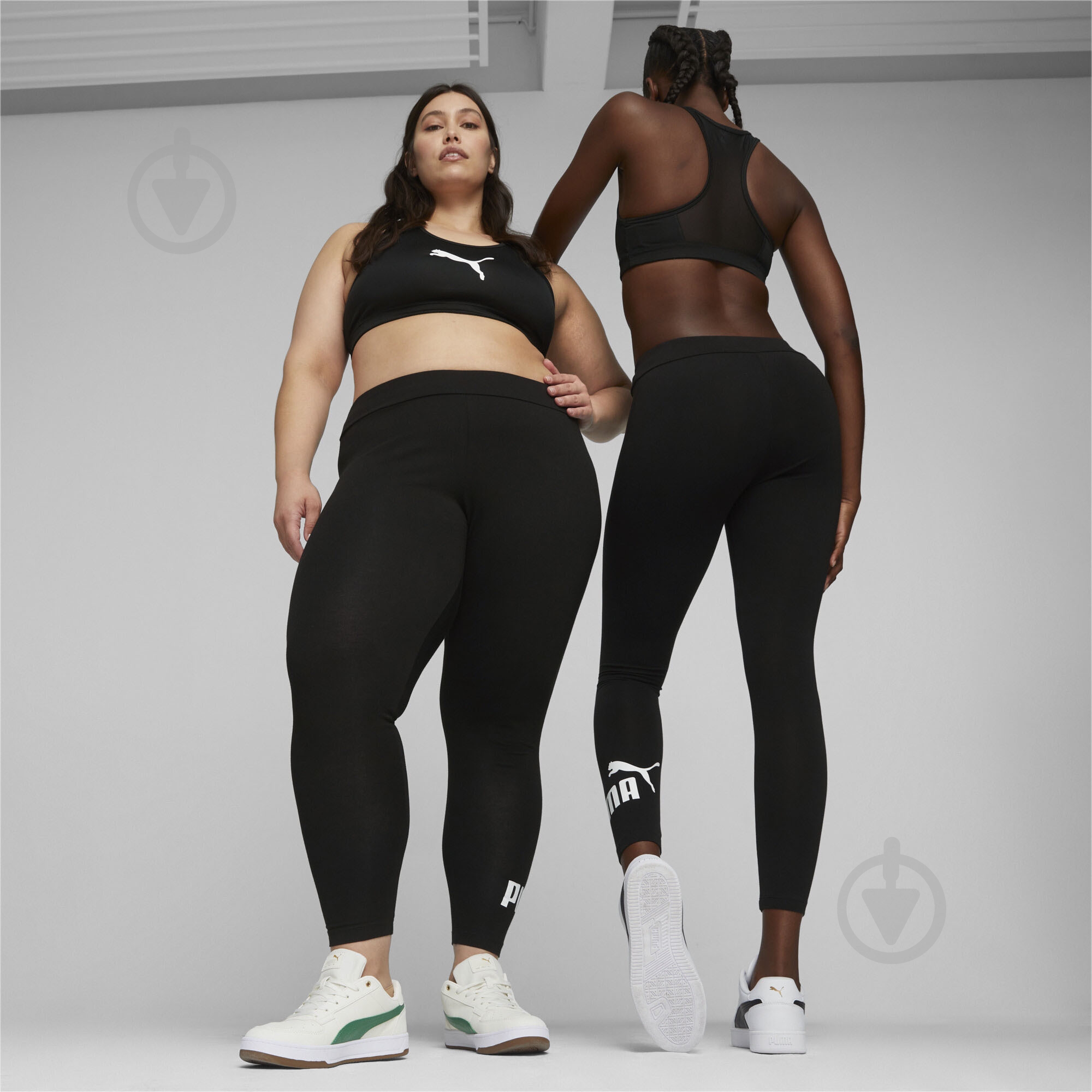 Лосины Puma ESS LOGO LEGGINGS 58683201 р.XL черный - фото 3