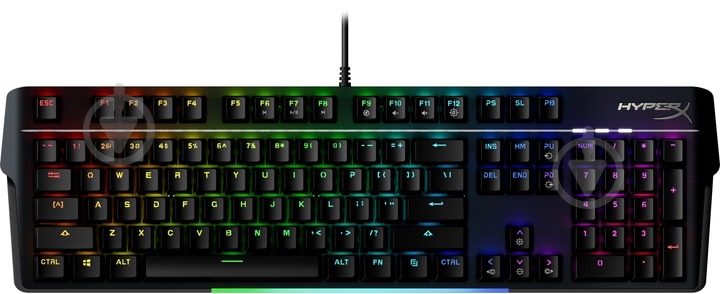 Клавиатура HyperX Alloy MKW100 (4P5E1AA) black - фото 1 Клавиатура HyperX Alloy MKW100 (4P5E1AA) black - фото 1