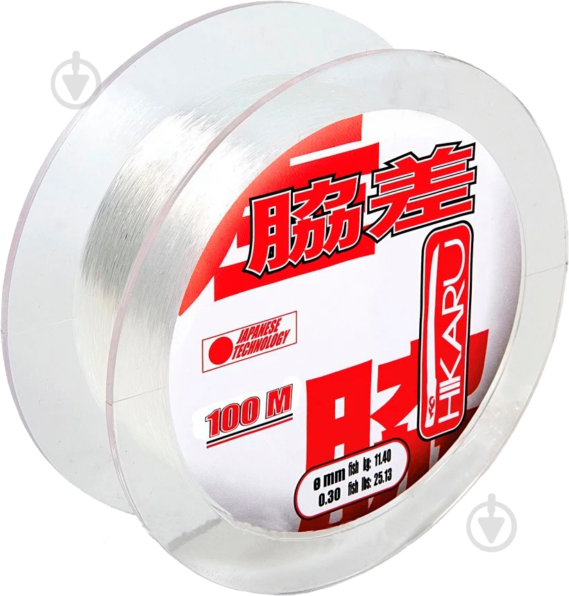 Волосінь Linea Light Hikaru 100м 0,4мм 15,2кг - фото 1