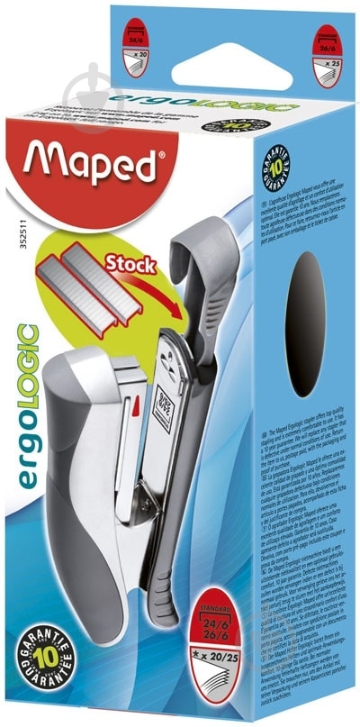 Степлер MP.352513 ассорти Maped - фото 1