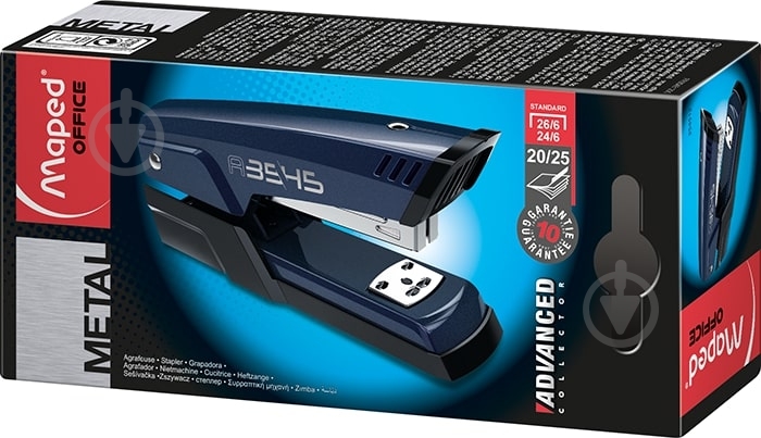 Степлер MP.354512 синий Maped - фото 1