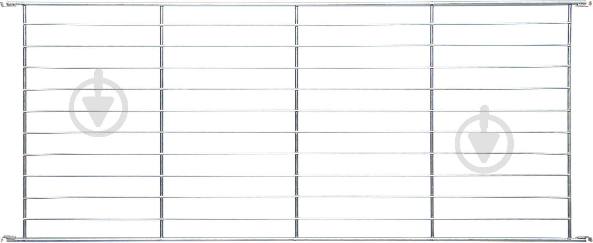 Полка для гардеробной системы Kolchuga 850x355 мм серебряный - фото 2