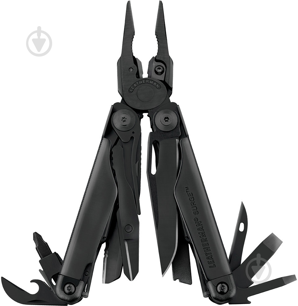 Мультитул Leatherman Surge Black, 21 инструмент 831334 - фото 1