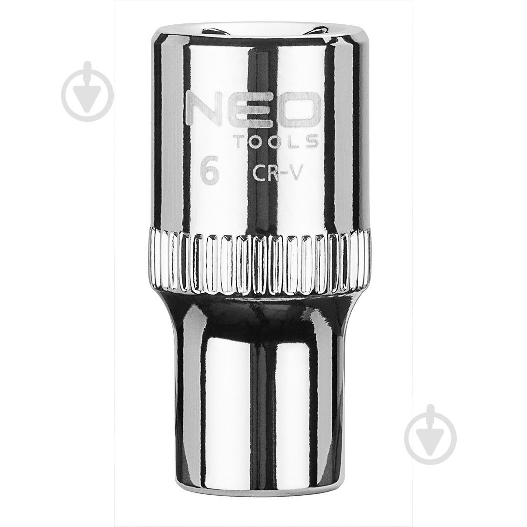 Головка NEO tools 6 мм 08-224 - фото 1