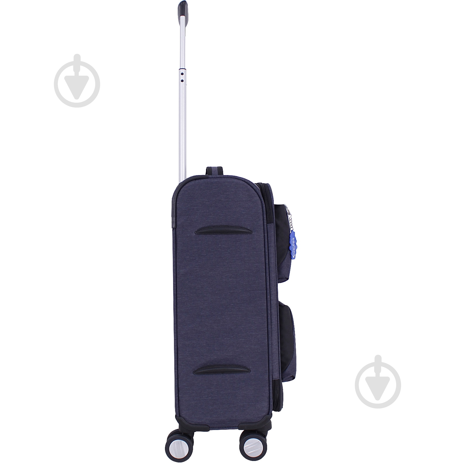 Чемодан Bagland S 36 л джинс (3716919) - фото 3