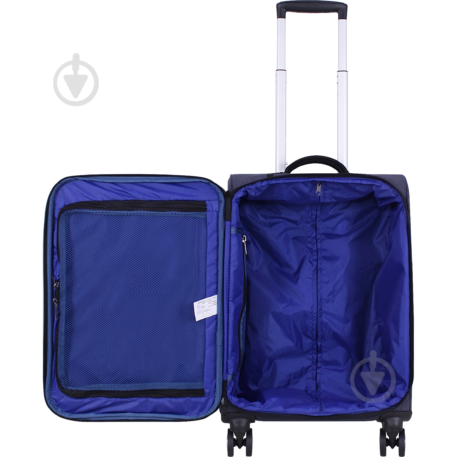 Чемодан Bagland S 36 л джинс (3716919) - фото 5