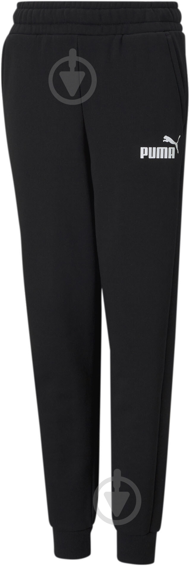 Брюки Puma ESS LOGO PANTS FL CL B 58697301 р. 164 черный - фото 1