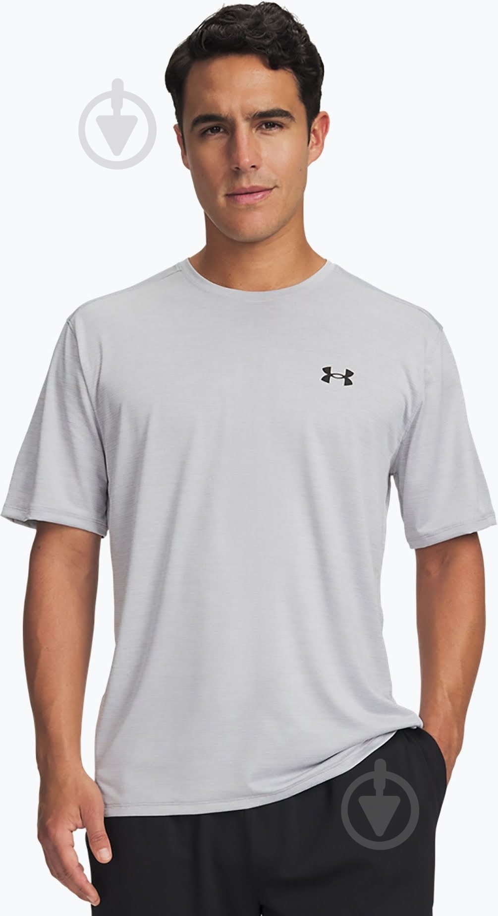 Футболка Under Armour Tech Vent SS 1376791-014 р.L серый - фото 1