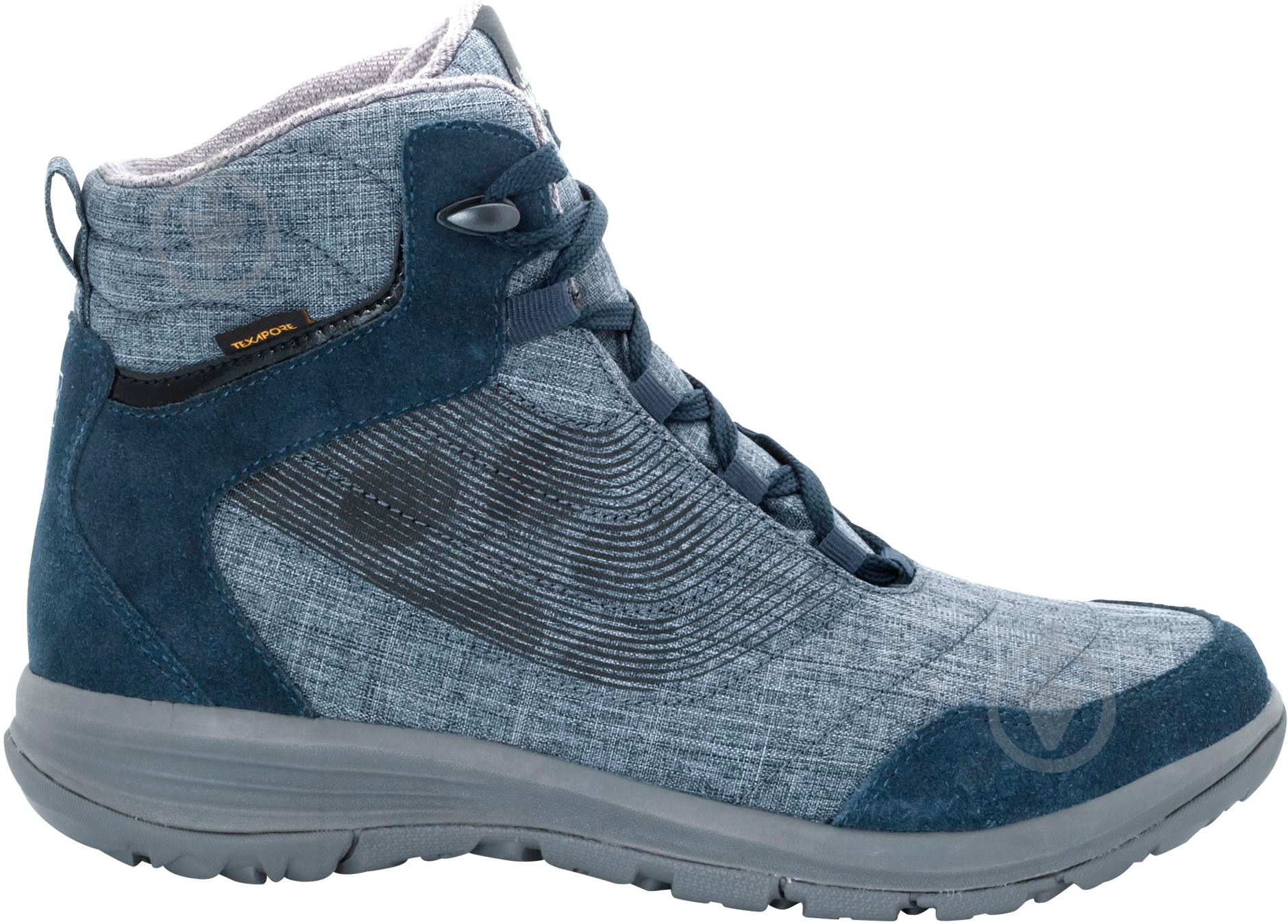 Ботинки Jack Wolfskin SEVEN WONDERS TEXAPORE MID W 4031781-1010 р. 4,5 синий - фото 3 Ботинки Jack Wolfskin SEVEN WONDERS TEXAPORE MID W 4031781-1010 р. 4,5 синий - фото 3