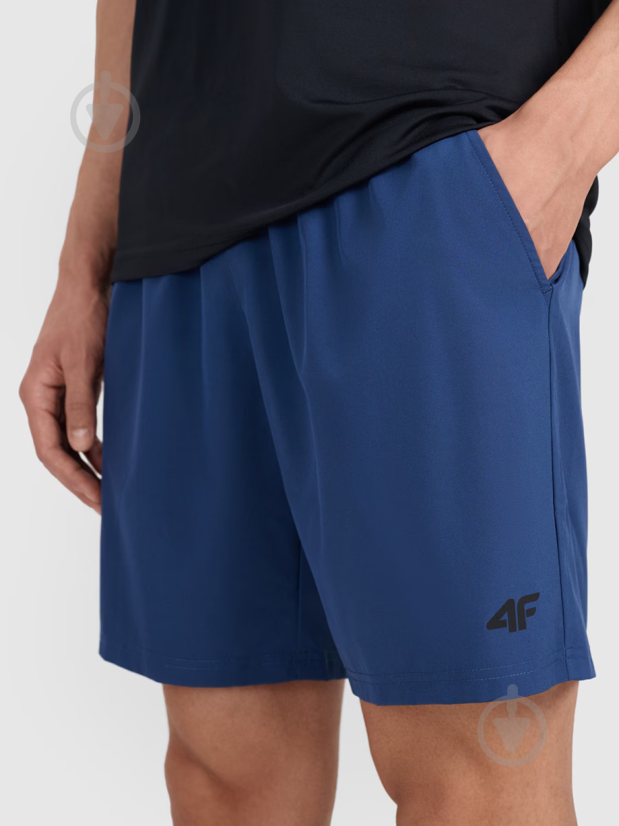 Шорти 4F SHORTS FNK M1040 4FWAW25TFSHM1040-32S р. L синій - фото 6 Шорти 4F SHORTS FNK M1040 4FWAW25TFSHM1040-32S р. L синій - фото 6