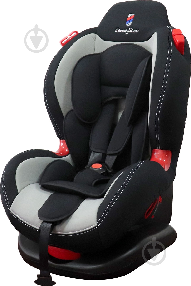 Автокрісло Eternal Shield ES01-T25-1 чорний із сірим - фото 1 Автокрісло Eternal Shield ES01-T25-1 чорний із сірим - фото 1