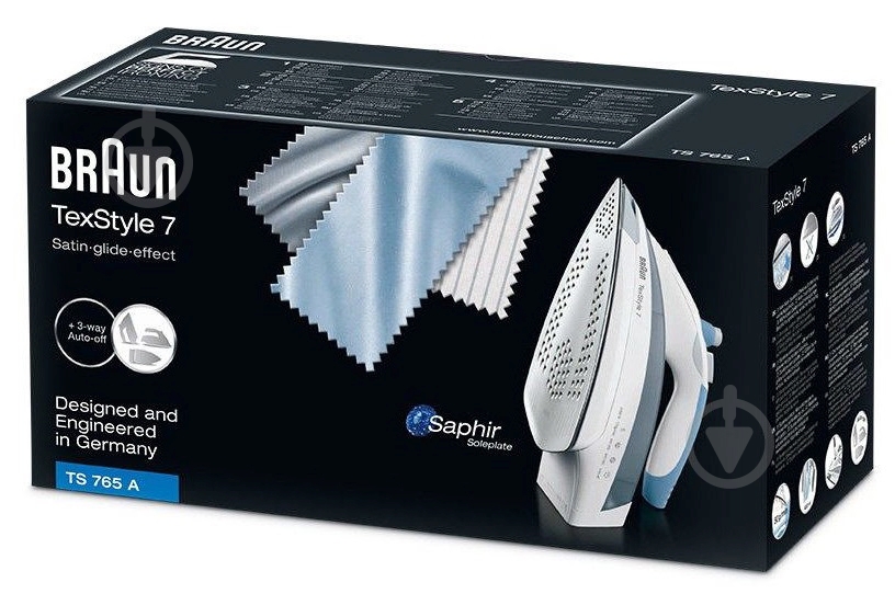Утюг Braun TS765A Saphir" - фото 5