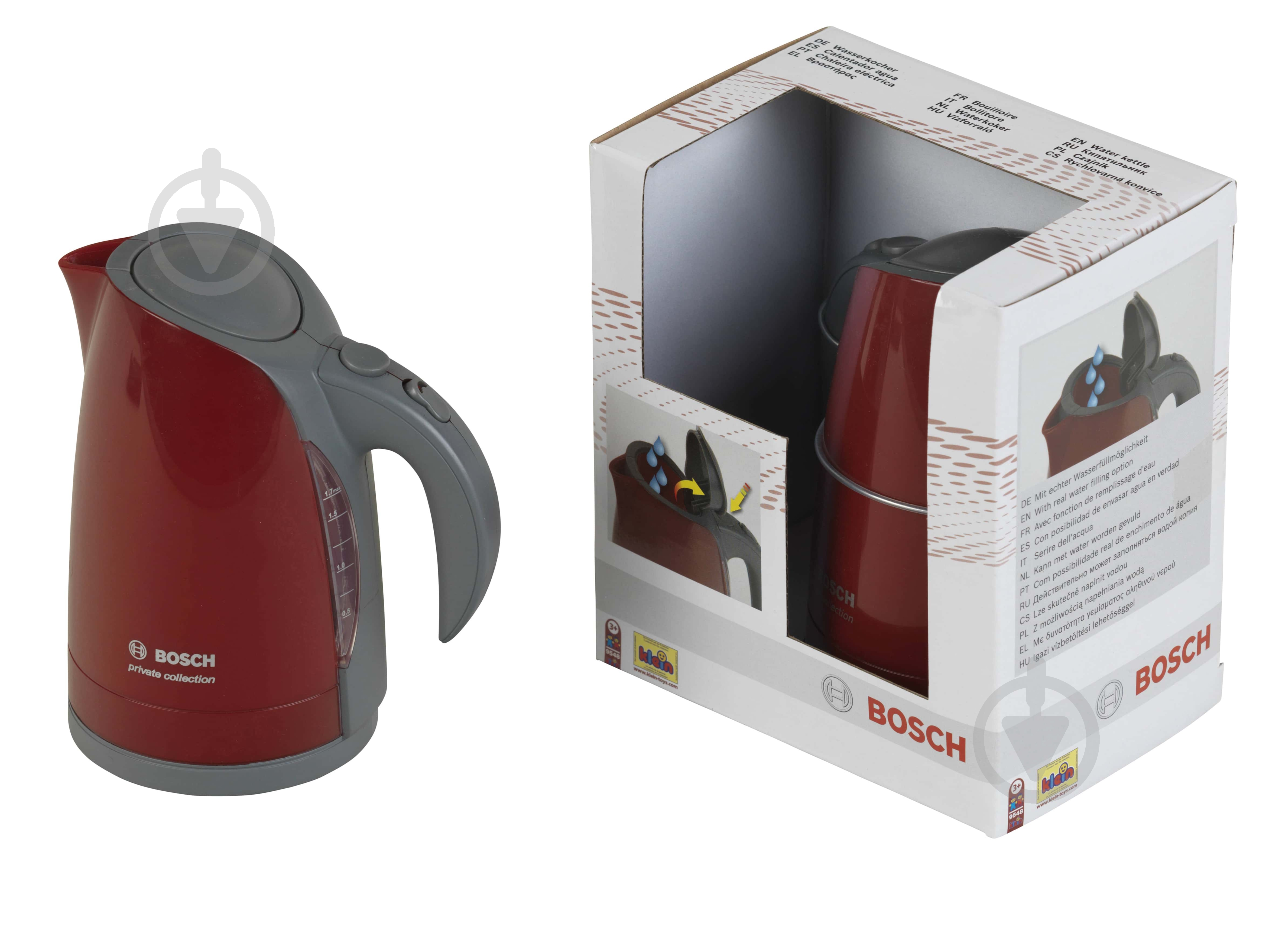 Іграшковий набір Klein Чайник Bosch червоно-сірий 9548 - фото 1