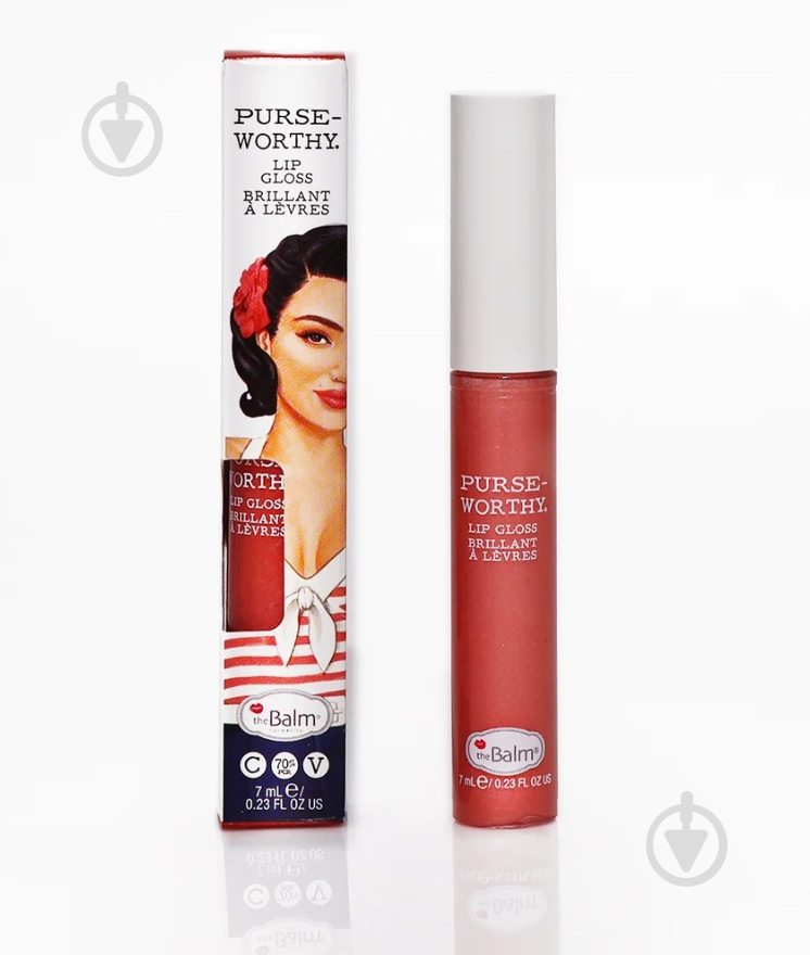 Блиск для губ theBalm Purseworthy Lip Gloss Crossbody 7 мл - фото 1