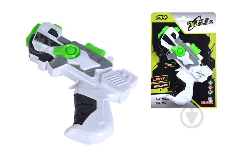 Бластер Simba Световое оружие 8042446 - фото 1 Бластер Simba Световое оружие 8042446 - фото 1