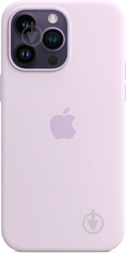 Чохол Apple Silicone Case with MagSafe для iPhone 14 Pro Max lilac (MPTW3ZM/A) - фото 1