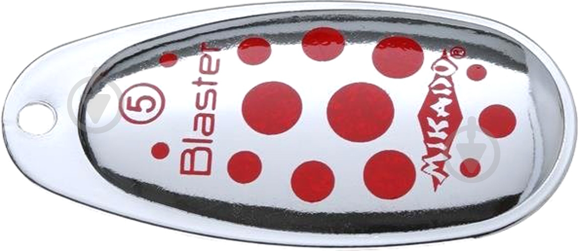 Блесна Mikado вращающаяся Blaster №1 3 г silver/10 - фото 1