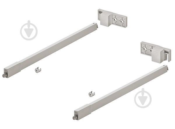 Рейлинги прямоугольные Hafele 552.51.515 Matrix Box S 500 мм серые - фото 1