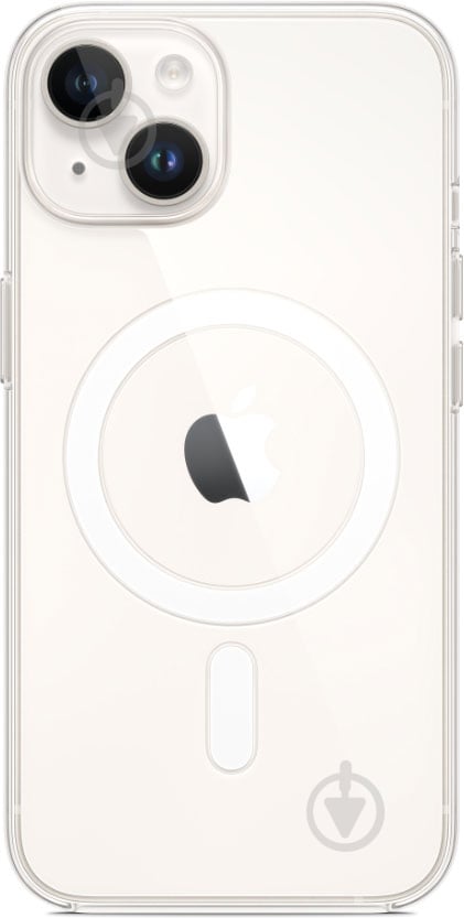 Чохол Apple Clear Case with MagSafe для iPhone 14 (MPU13ZM/A) - фото 1