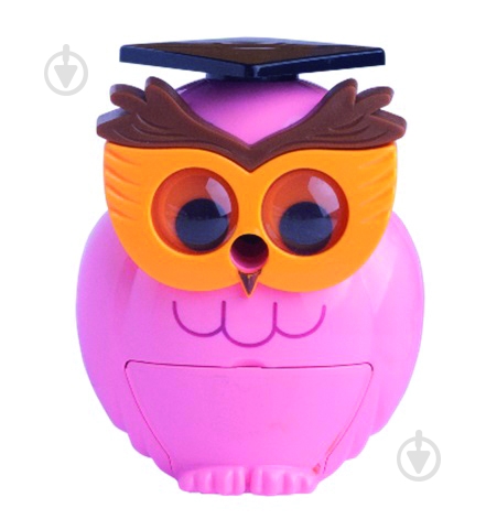 Точилка Совушка ZB.5512 розовая ZiBi - фото 1 Точилка Совушка ZB.5512 розовая ZiBi - фото 1