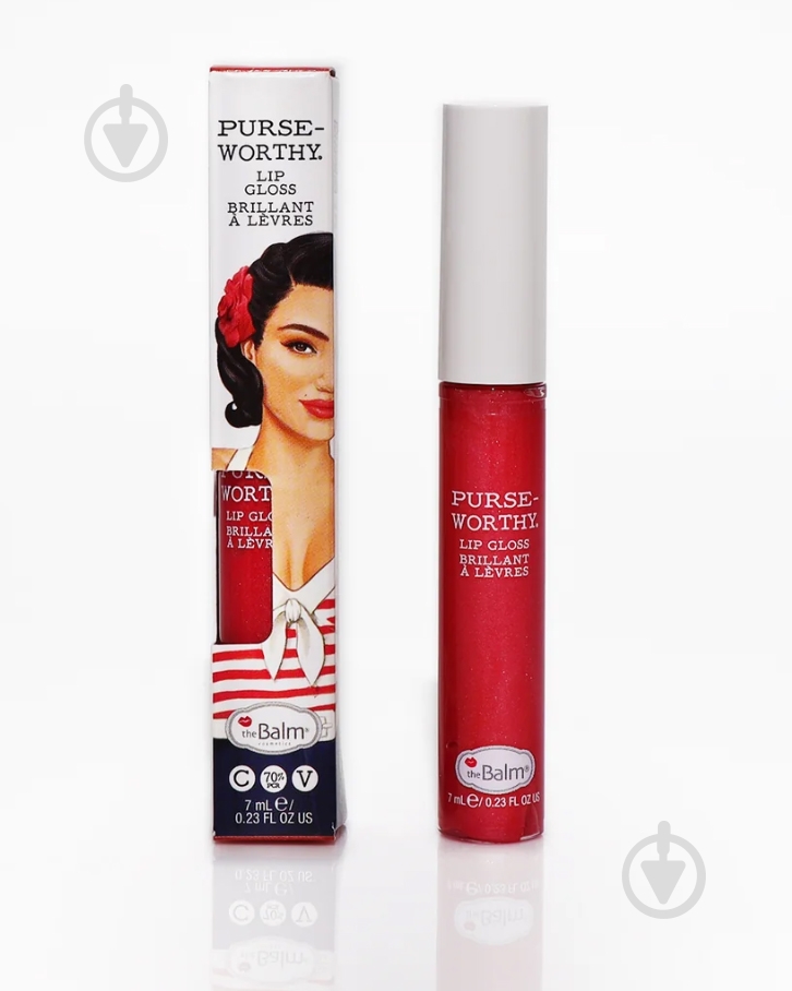 Блиск для губ theBalm Purseworthy Lip Gloss Wristlet 7 мл - фото 1