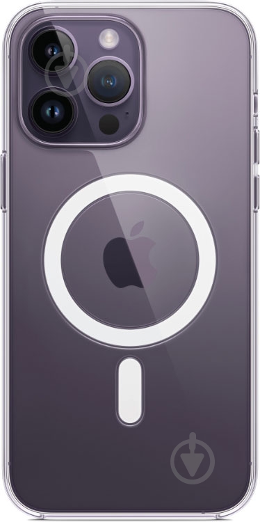 Чехол Apple Clear Case with MagSafe для iPhone 14 Pro Max (MPU73ZM/A) - фото 1