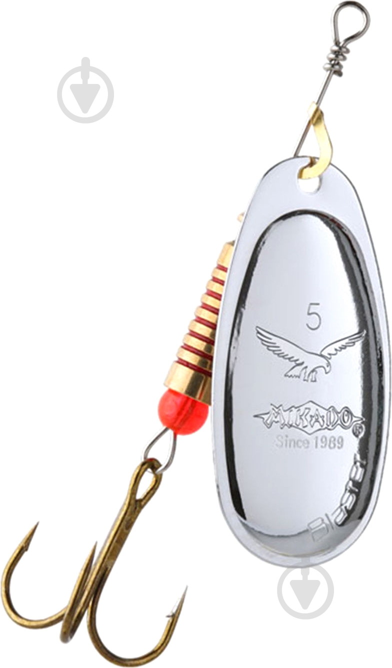 Блесна Mikado вращающаяся Blaster №2 4 г silver/22 - фото 2 Блесна Mikado вращающаяся Blaster №2 4 г silver/22 - фото 2