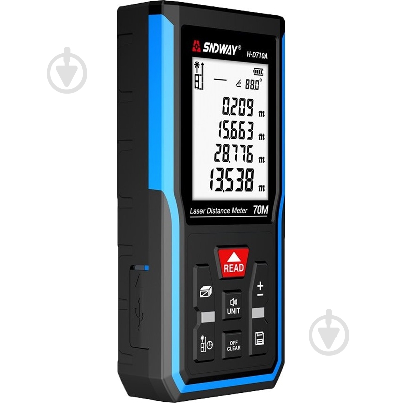 Дальномер лазерный Sndway 70 м H-D710A - фото 1