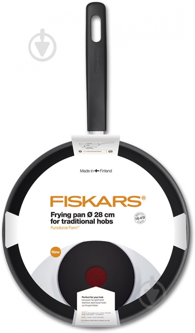 Сковорода Fiskars Functional Form Traditional 28 см 1015337 - фото 2