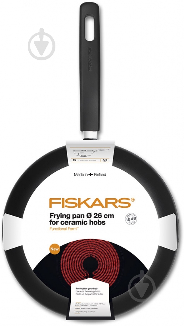 Сковорода Fiskars Functional Form Ceramic 26 см 1015332 - фото 2
